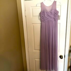 David’s Bridal Junior Bridemaids dress girls